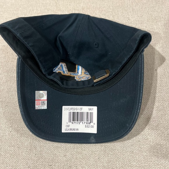 '47 MVP Brand Unisex Navy Blue UCLA Bruins Vin Adjustable Baseball Hat Cap - Picture 4 of 5